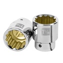 Dado de 1-5/16', 12 puntas, cuadro 3/4', Truper D-3442