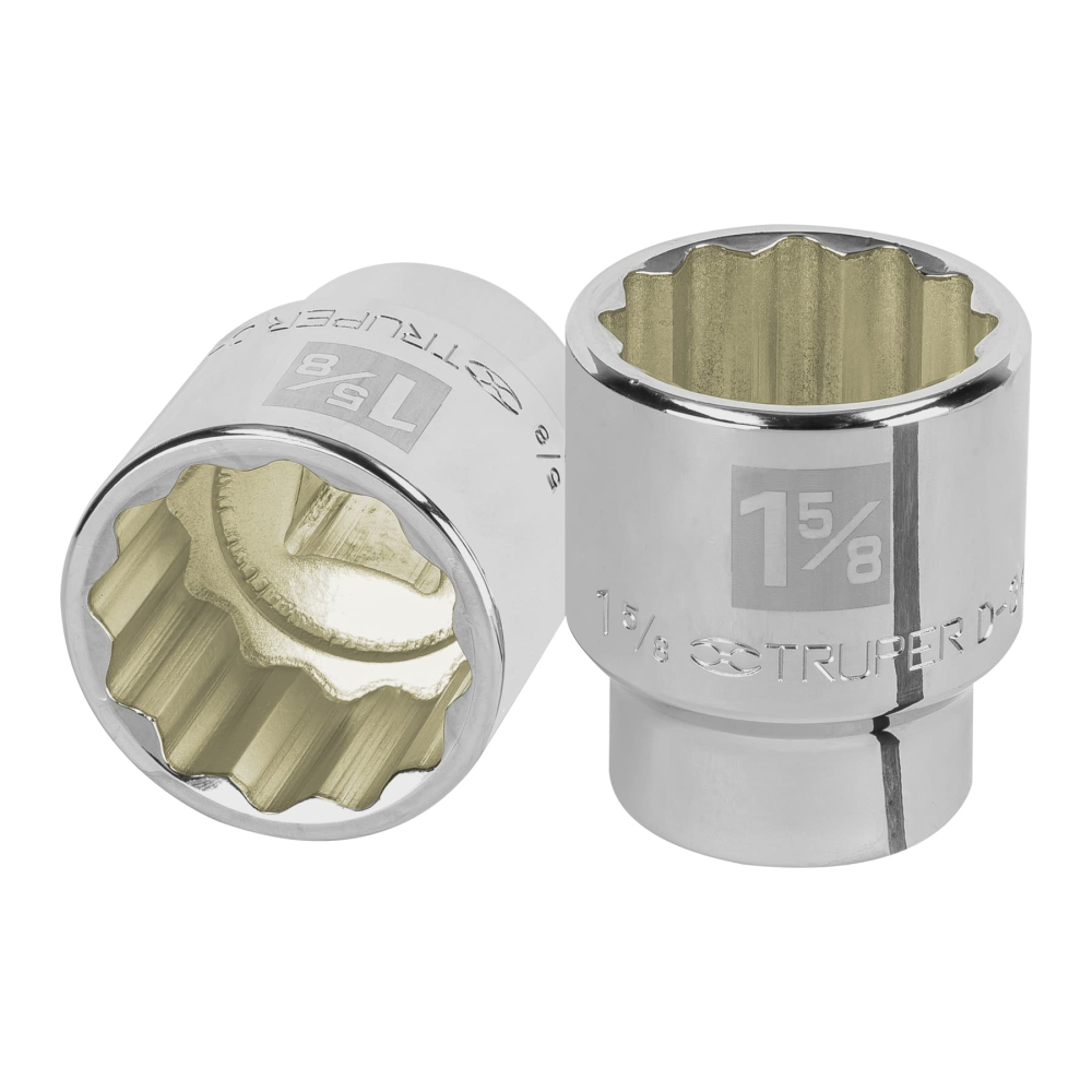 Dado de 1-5/8', 12 puntas, cuadro 3/4', TRUPER D-3452