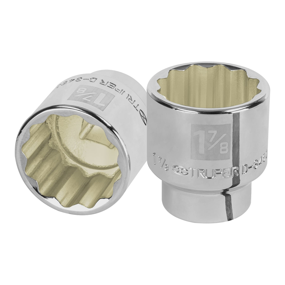 Dado de 1-7/8', 12 puntas, cuadro 3/4', TRUPER D-3460