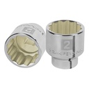 Dado de 2', 12 puntas, cuadro 3/4', TRUPER D-3464