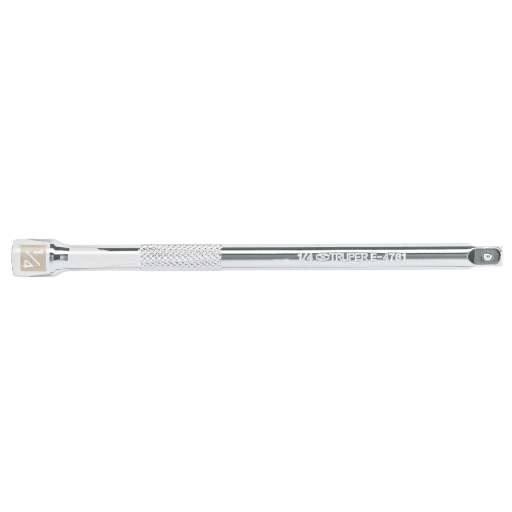 Extensión para matraca, cuadro 1/4', largo 6', TRUPER E-4761