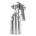 Pistola p/pintar succión HVHP vaso alum, 1.8mm, 3 vál TRUPER PIPI-320