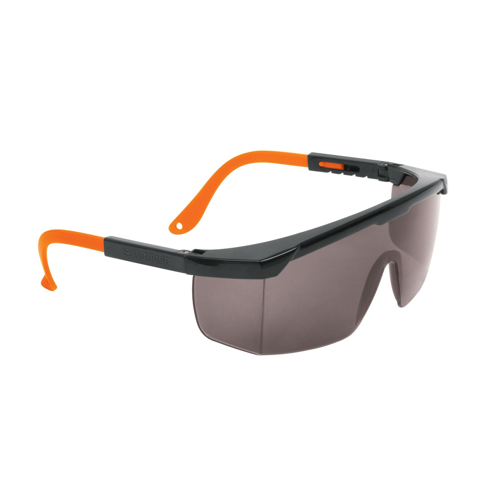 Lentes de seguridad ajustables grises, Truper Classic LEN-2000N