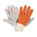 Guantes de carnaza y loneta, uso ligero, unitalla, TRUPER GU-265