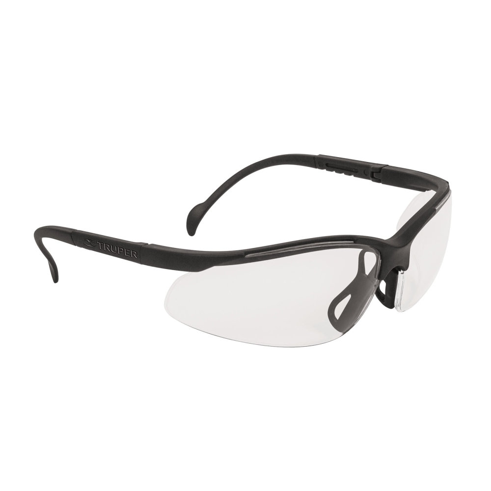 Lentes de seguridad panorámicos transparentes, TRUPER VISION LEDE-ST