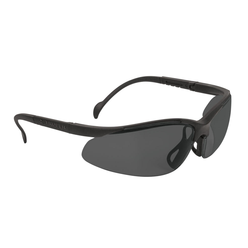Lentes de seguridad panorámicos grises, TRUPER VISION LEDE-SN