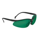 Lentes de seguridad panorámicos verdes, TRUPER VISION LEDE-S5