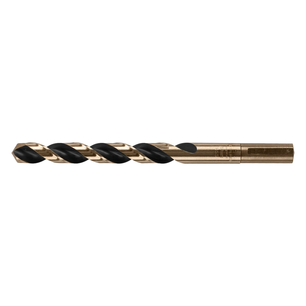 Broca HSS 10.0 mm Trugold para metal, TRUPER EXPERT BAV-100