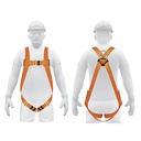 Arnés de cuerpo completo con 1 anillo, ANSI, TRUPER ARN-5435