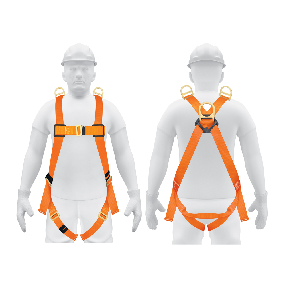 Arnés de cuerpo completo con 3 anillos, ANSI, Truper ARN-5437