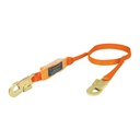 Línea de vida 1.8 m cinta poliéster con absorbedor impacto CAB-5430-18