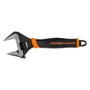 Llave ajustable (perico) 8' boca ancha Comfort Grip, EXPERT PET-8XA