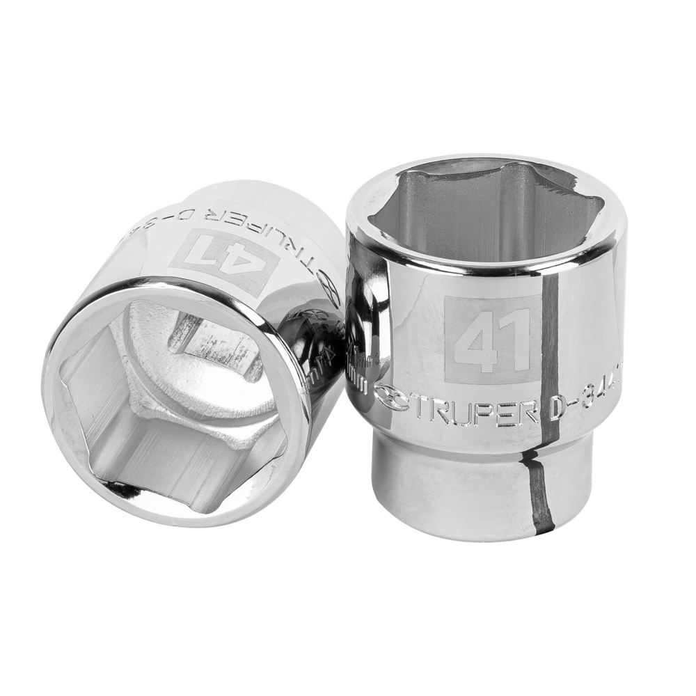 Dado de 41 mm, 6 puntas, cuadro 3/4', TRUPER D-3441-M