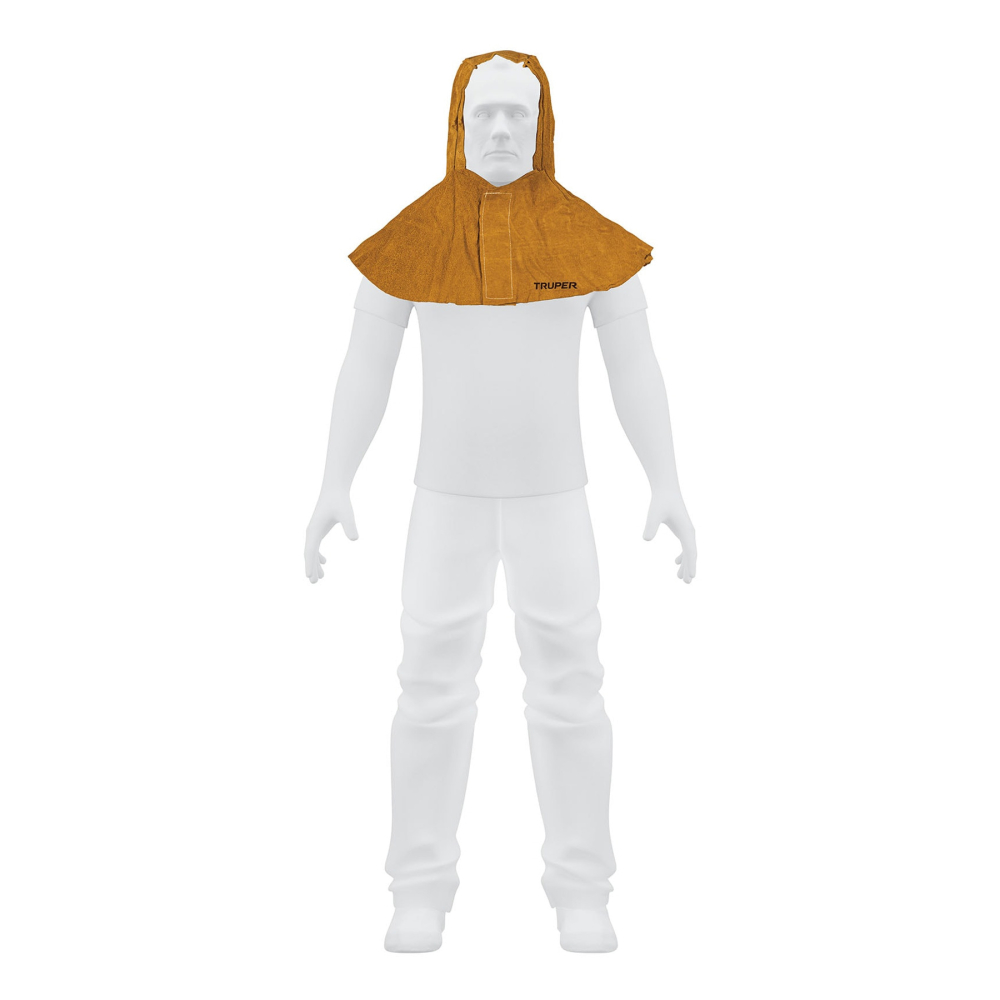 Protección para soldar, capucha de carnaza, TRUPER PROSO-4