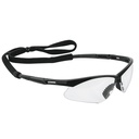 Lentes seguridad deportivo transparente antiempaño, cordón LESP-ST