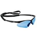 Lentes seguridad azul antiempaño c/cordón ajustable, Sport LESP-SZ