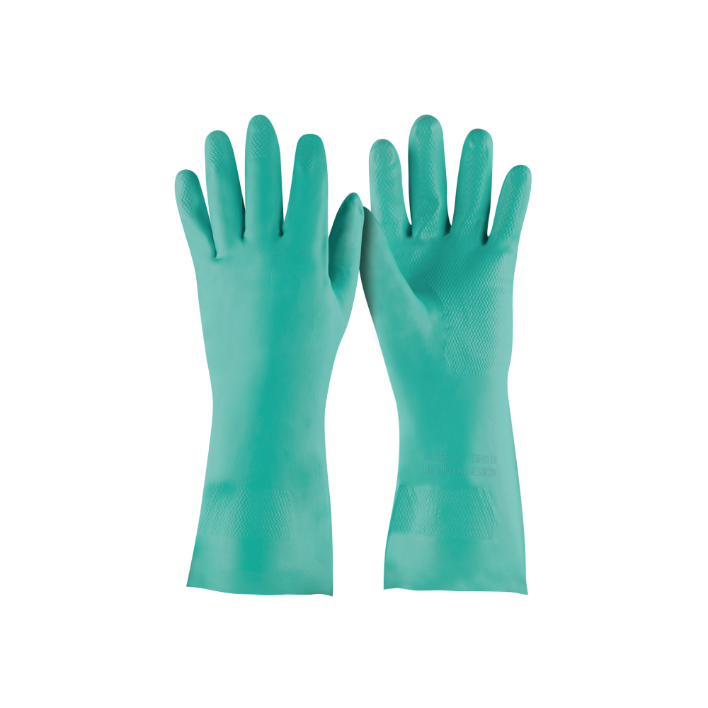 Guantes de nitrilo verde, multiusos, CH, TRUPER GU-821