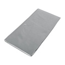 Lona de polietileno reforzada 2 x 3 m, gris, 180g/m2, TRUPER LT-23