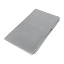 Lona de polietileno reforzada 3 x 4 m, gris, 180g/m2, TRUPER LT-34