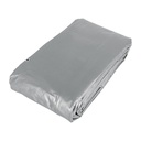 Lona de polietileno reforzada 6x12 m, gris, 180g/m2, TRUPER LT-612