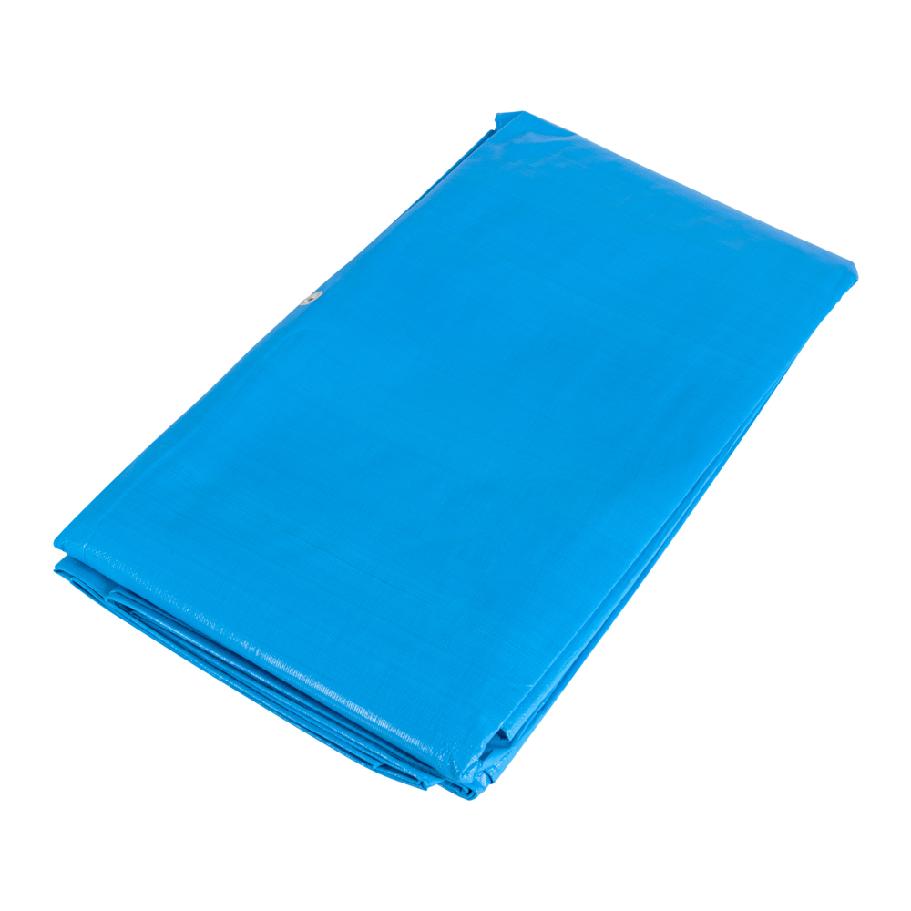 Lona de polietileno reforzada 4 x 5 m, azul, 180g/m2, TRUPER LT-45Z