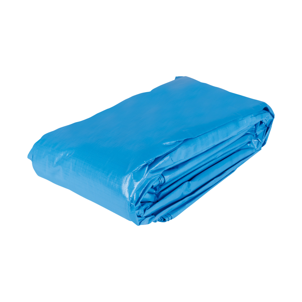 Lona de polietileno reforzada 6x12 m, azul, 180g/m2, TRUPER LT-612Z