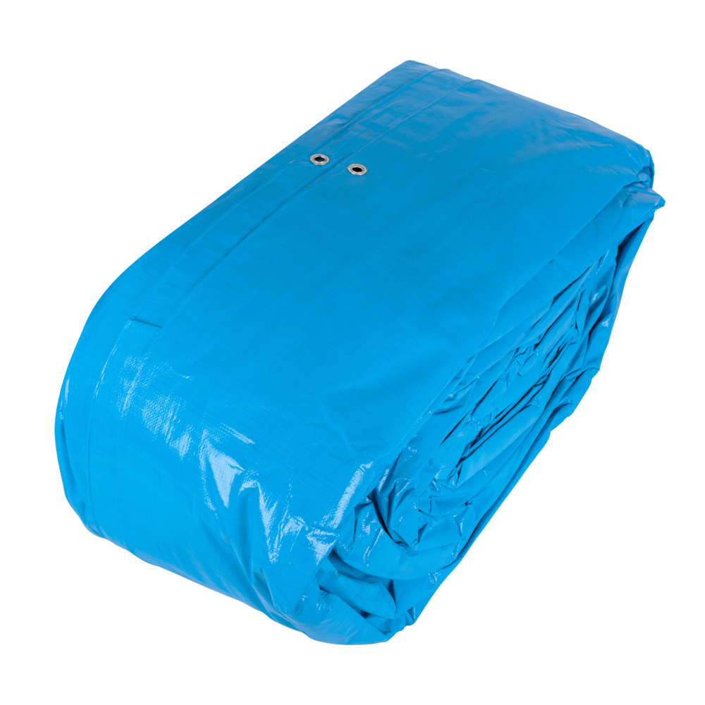 Lona de polietileno reforzada 12x17 m, azul, 180g/m2, TRUPER LT-1217Z
