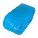Lona de polietileno reforzada 12x17 m, azul, 180g/m2, TRUPER LT-1217Z