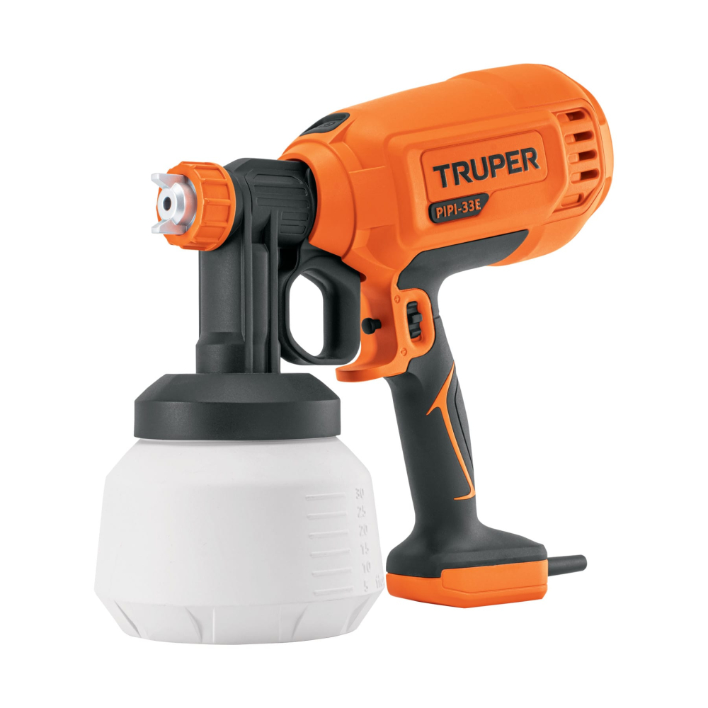 Pistola eléctrica para pintar de 330 W, TRUPER PIPI-33E