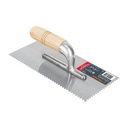 Llana 11' dentado triangular, 6 remaches, mgo madera, Truper LLM-6D