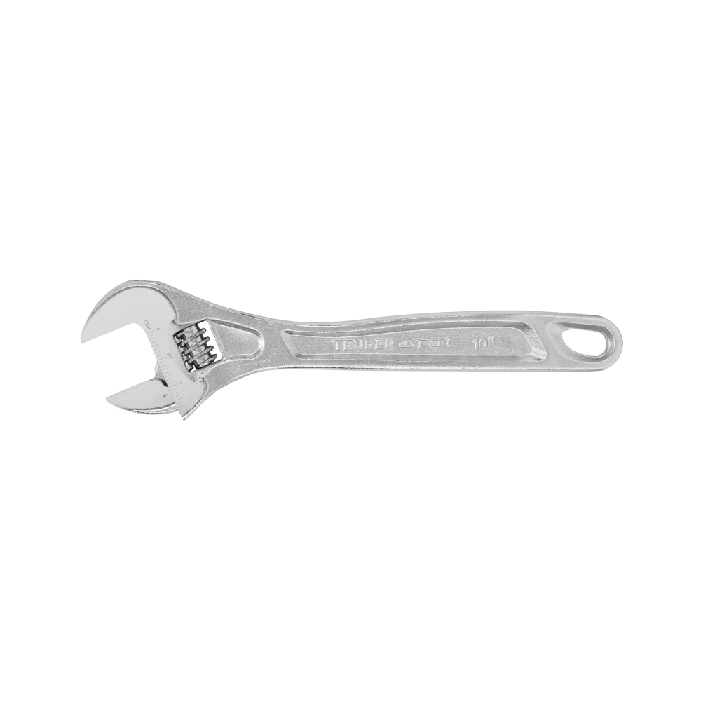 Llave ajustable (perico) 10' profesional cromada, EXPERT PET-10C