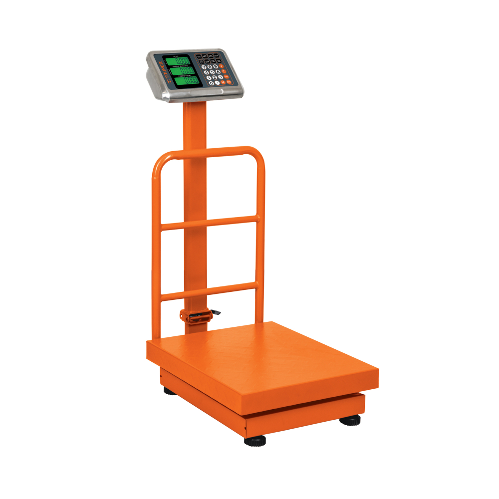 Báscula electrónica de plataforma, plegable, 200 kg, TRUPER BAS-200PLA