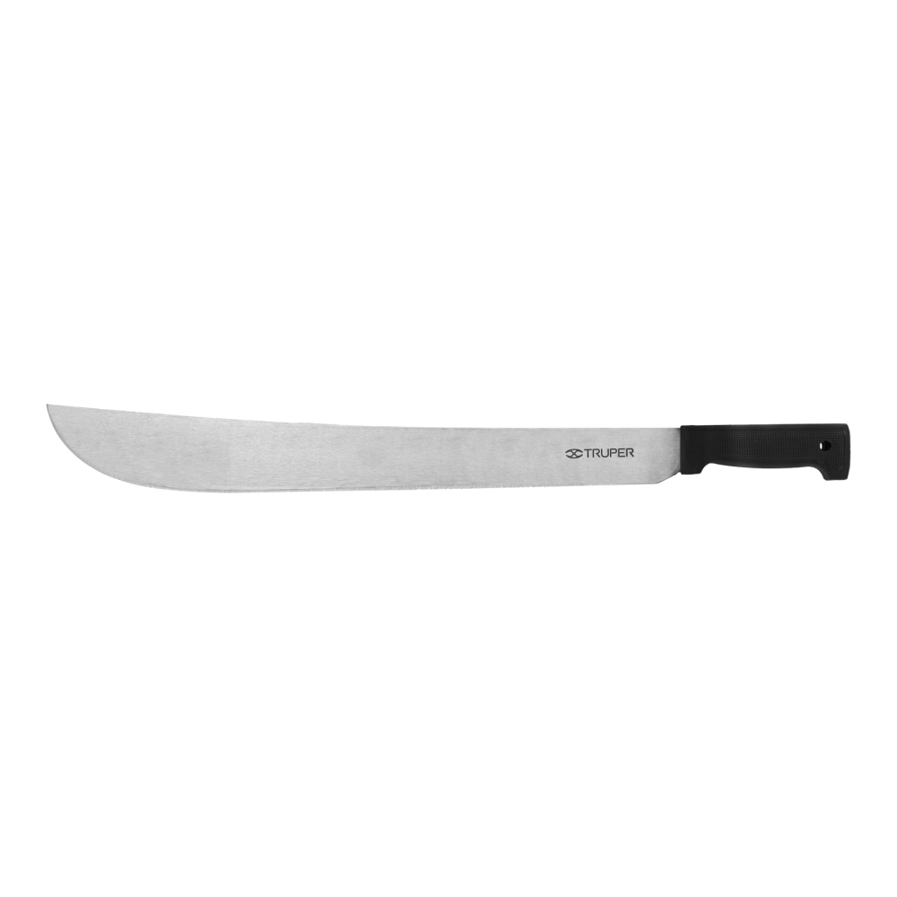 Machete estándar 20' cacha negra inyectada, TRUPER T-460-20B