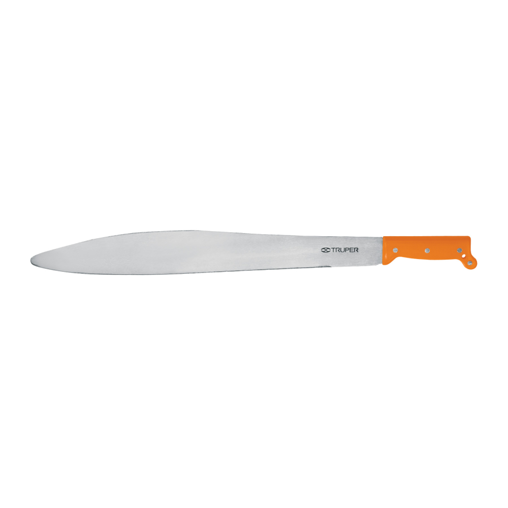 Machete acapulqueño de 22' cacha naranja, Truper T-905-22P