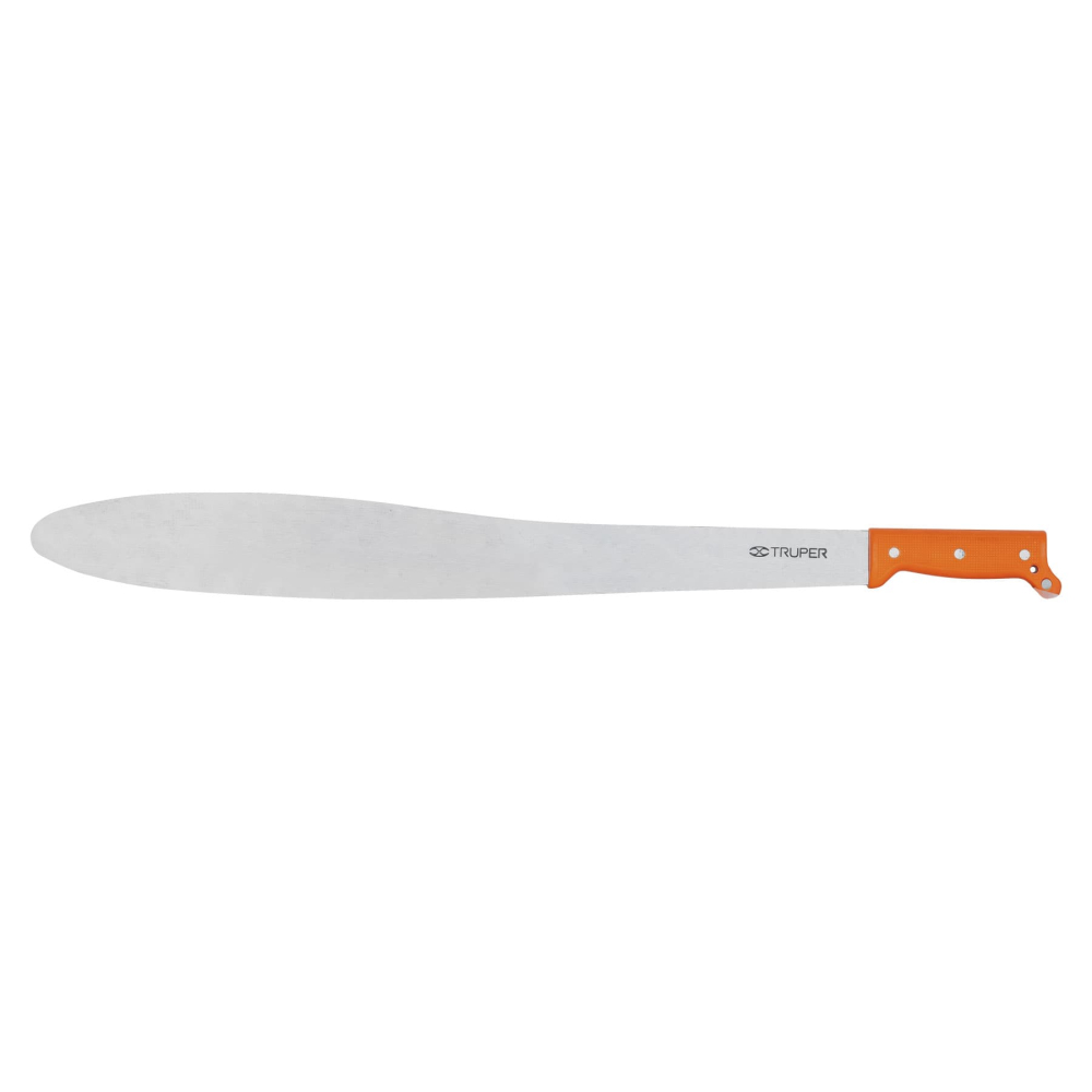 Machete Caguayano 24' cacha naranja remachada, TRUPER T-1173-24P