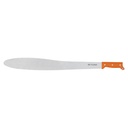 Machete Caguayano 24' cacha naranja remachada, TRUPER T-1173-24P