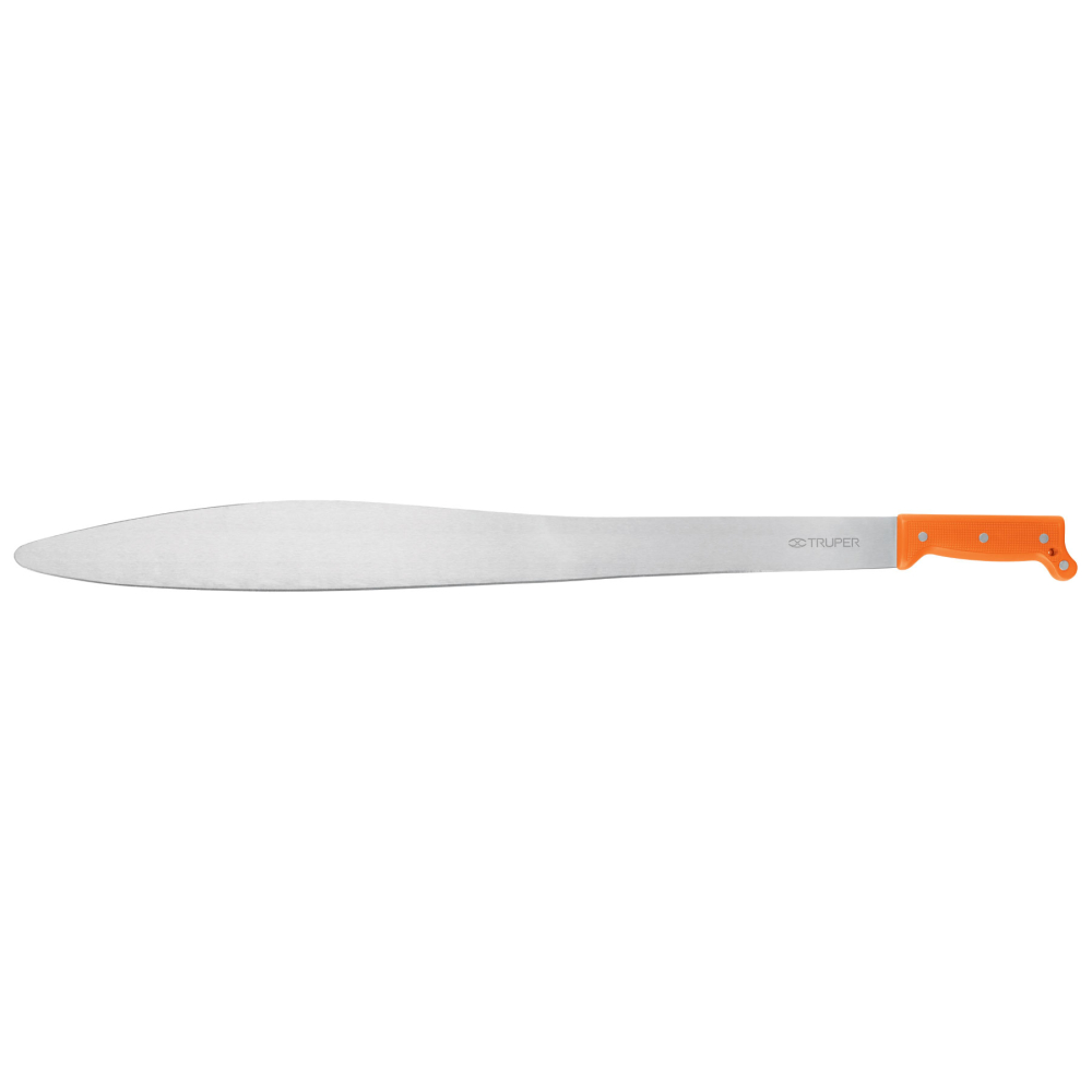 Machete acapulqueño de 27' cacha naranja, Truper T-905-27P