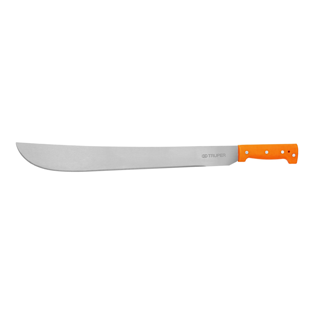 Machete estándar 20' cacha naranja remachada, TRUPER T-460-20P