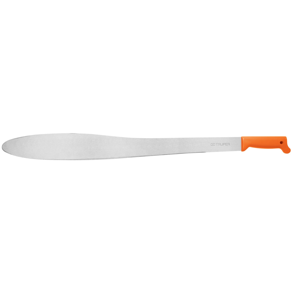 Machete Caguayano 27' cacha naranja inyectada, TRUPER T-1173-27N