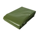 Lona uso rudo 6 x 12 m, verde olivo, 240 g/m2, TRUPER EXPERT LT-612X