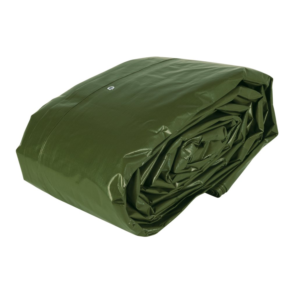 Lona uso rudo 12x17 m, verde olivo, 240 g/m2, TRUPER EXPERT LT-1217X