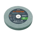 Rueda abrasiva p/esmeril 6'x19mm, carburo silicio, grano 60 PIES-63460T