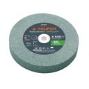 Rueda abrasiva p/esmeril 6'x25mm, carburo silicio, grano 60 PIES-6160T