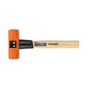 Marro octagonal 4 lb, mango de madera 12', TRUPER MD-4M