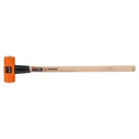 Marro octagonal 14 lb, mango de madera 36', TRUPER MD-14M