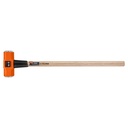 Marro octagonal 16 lb, mango de madera 36', TRUPER MD-16M