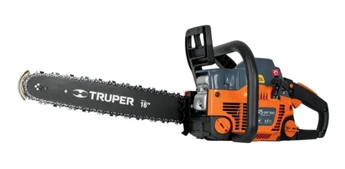 Motosierra 45 cc a gasolina con barra de 16', Truper MOT-4516
