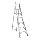 Escalera convertible, tipo ll, 13 peldaños, TRUPER ESC-213