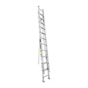 Escalera de extensión, tipo II, 24 peldaños, Truper ESE-224