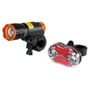 Juego de linterna delantera y trasera para bicicleta, TRUPER LIBI-K2